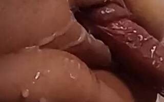 I fuck my motherinlaw in her huge pussy and fill her pussy with a double cumshot